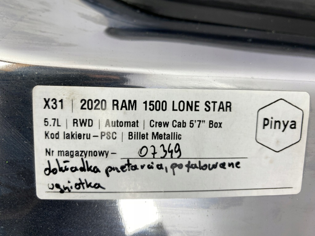 фото №13, Бампер перед dodge ram 1500 vi 2019+ usa