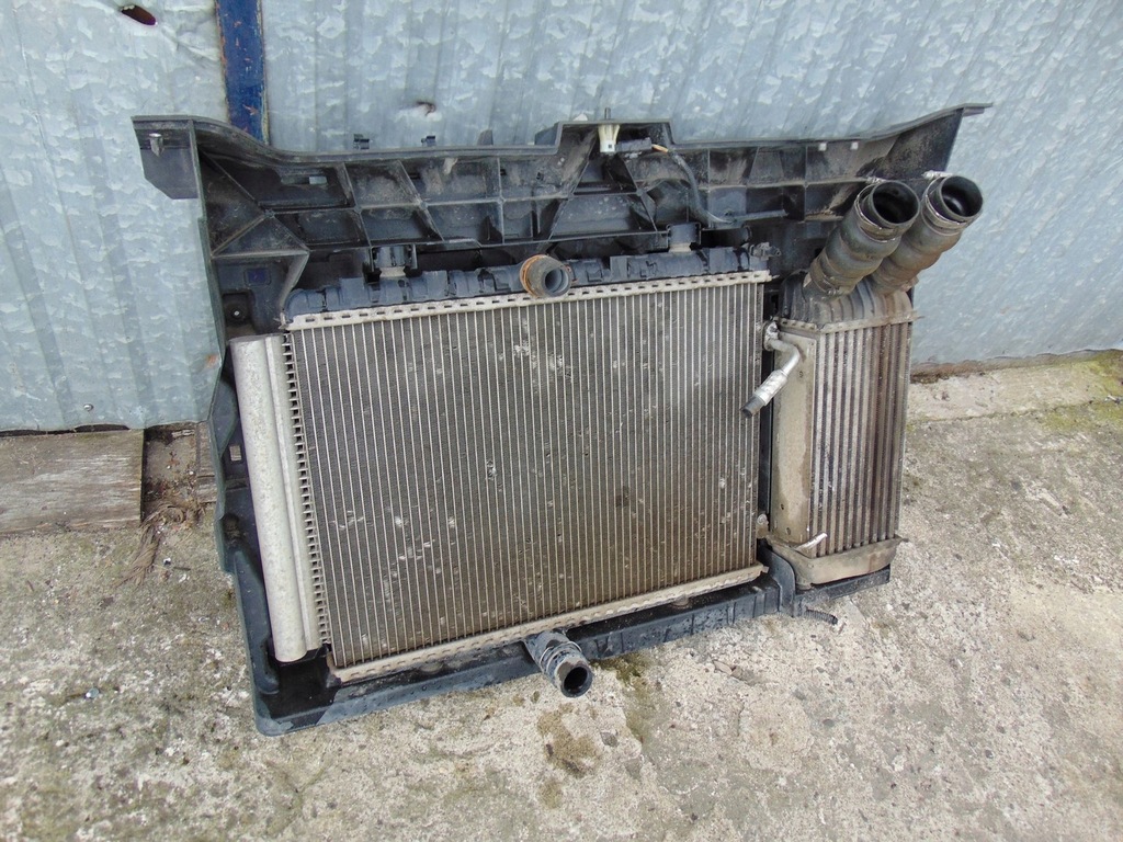 фото №13, Комплект радіатор вентилятор citroen jumpy ii 2007- 1.6 hdi кондиціонер