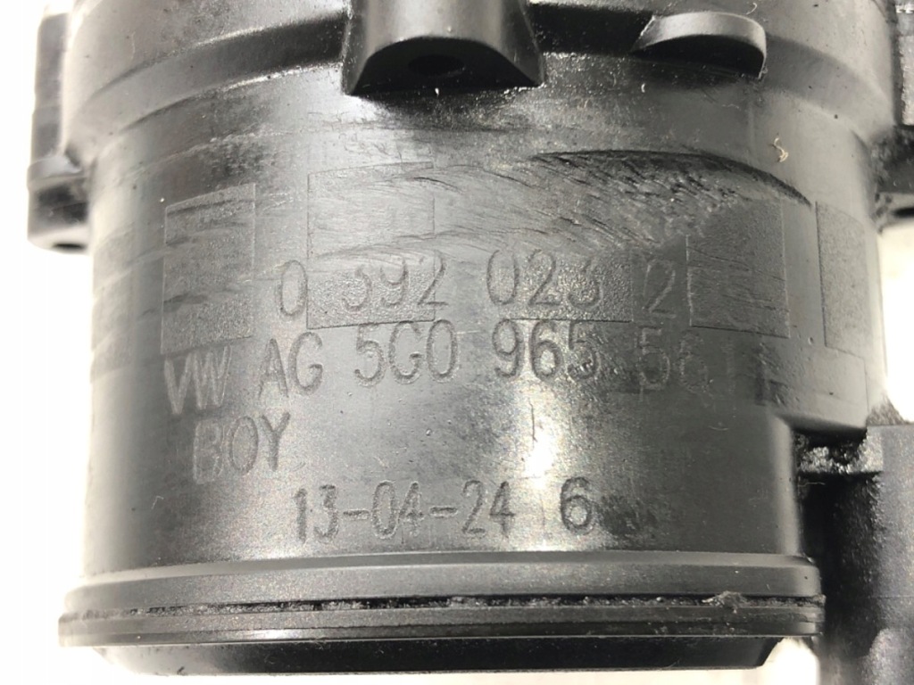 фото №6, Дополнительная насос воды vw golf vii 5g0965567 1.6 105km