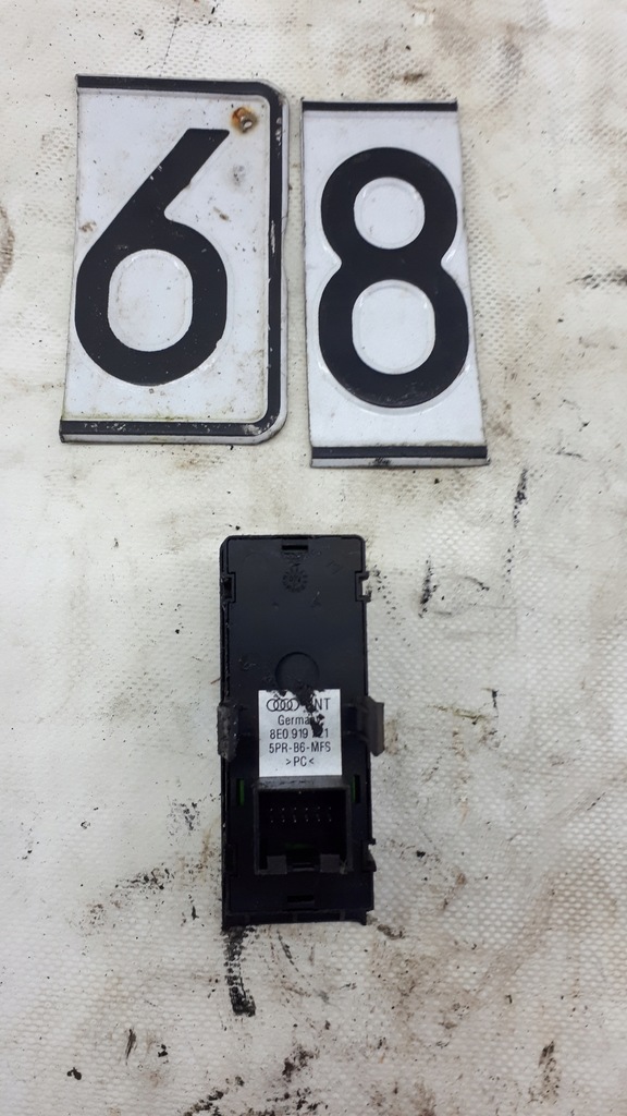 фото №1, Audi a4 b6 перемикач радіо навігації 8e0919721