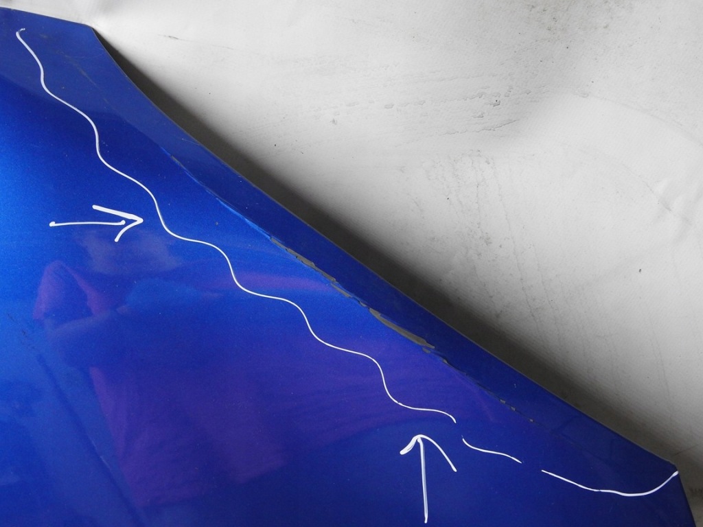 Nissan qashqai j10 bv4 g капот крышка двигателя с Разборки