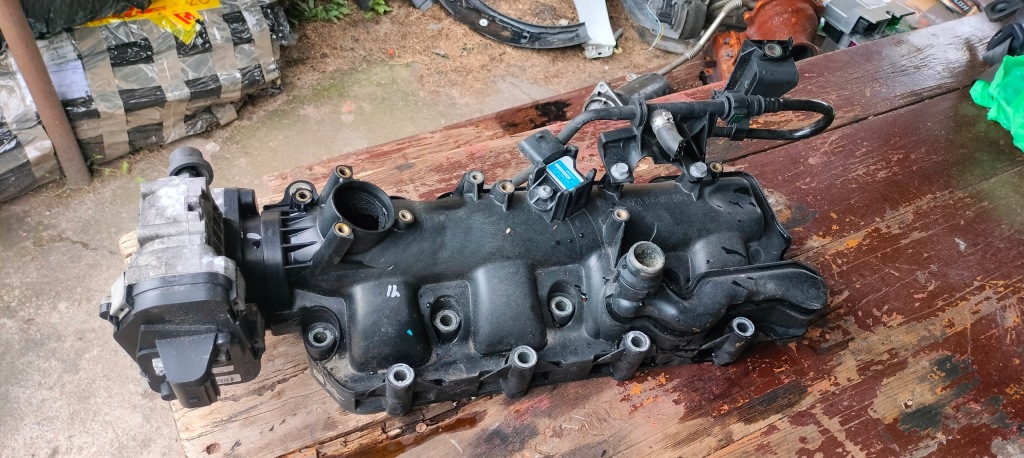 фото №7, Колектор всмоктуючий 1.6 m-jet fiat lancia alfa комплектний