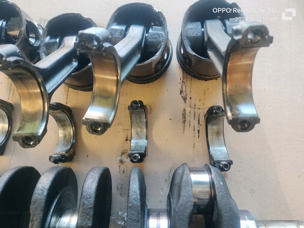 Wał поршні renault master 2.3 dci m9t 706 m9td706 biturbo wał колінчастий Оригінал