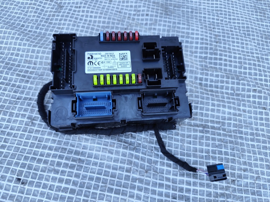 фото №1, Jeep compass ii 16-21 модуль коробка bcm bsi p68381687ad