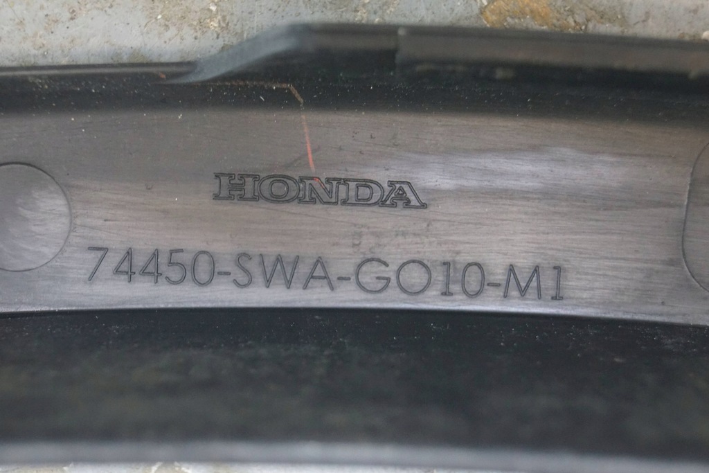 фото №16, Honda cr-v iii молдинг крыла левый задняя 74450-swa-g010-m1 480