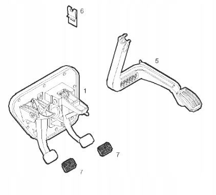 фото №5, Fast накладка педалі daily 90- ham.