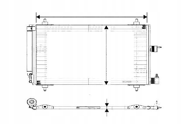 фото №2, Конденсатор valeo 6455at 6455cv 6455y9