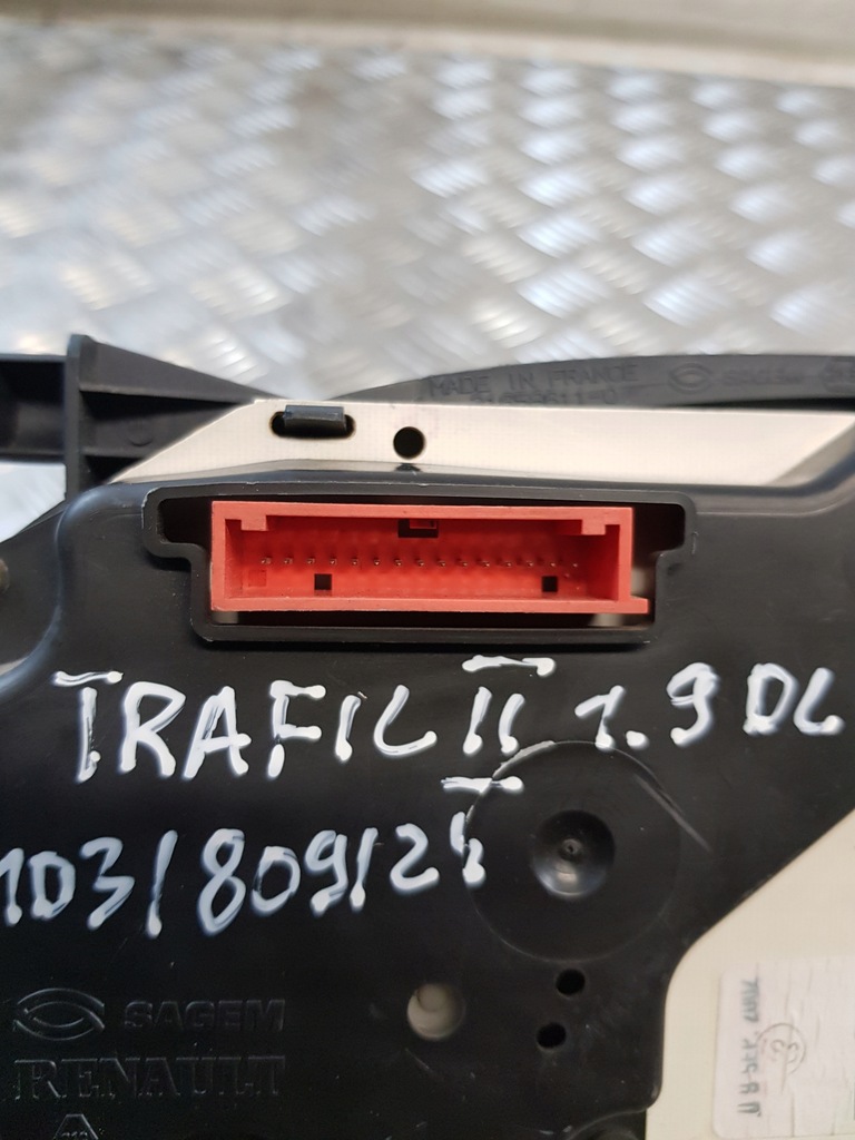 фото №9, Счетчик приборы p8200252450 renault trafic ii 1.9dci europa