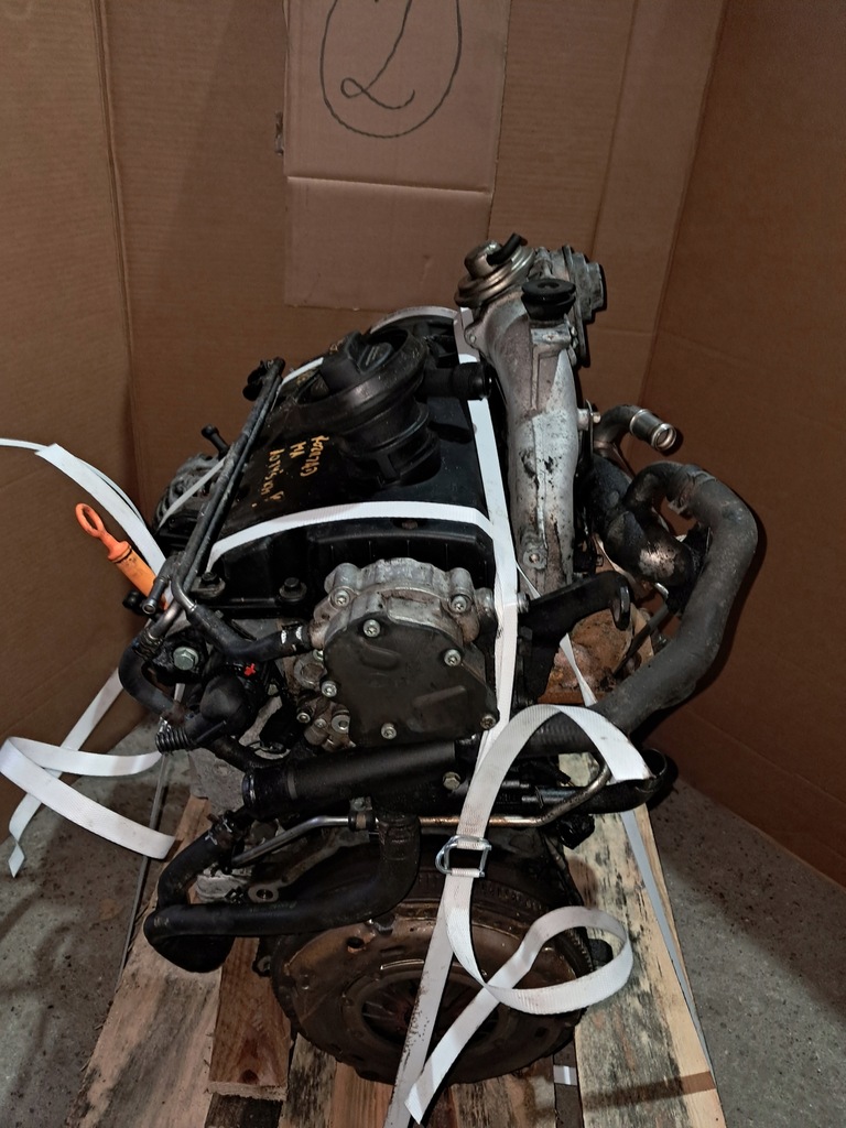 фото №9, Двигатель 1.9tdi axr kompletny polo ibiza fabia pewny do монтажа film с pracy