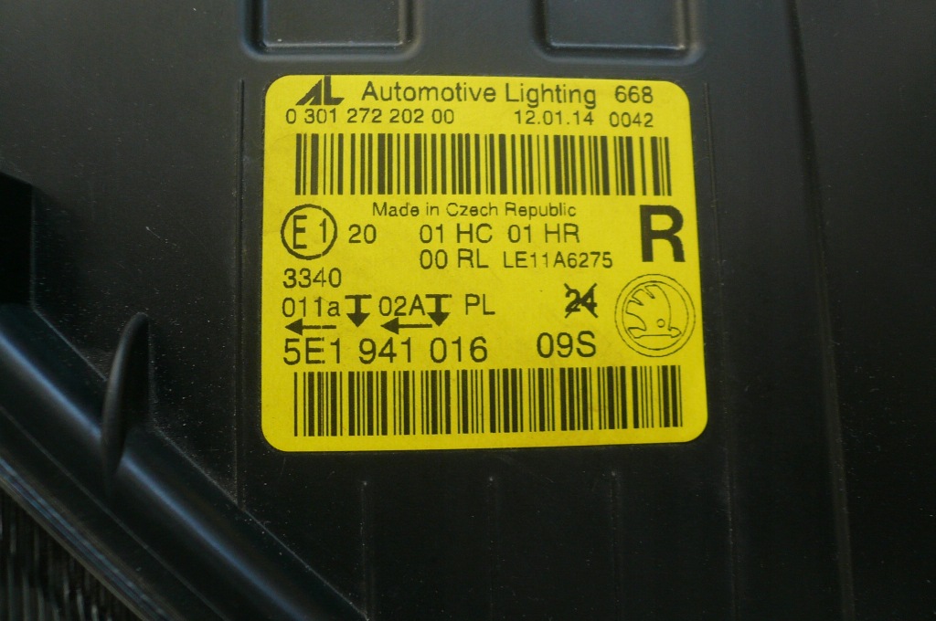 фото №15, 5e1941015 skoda octavia iii лампа левая full led eu