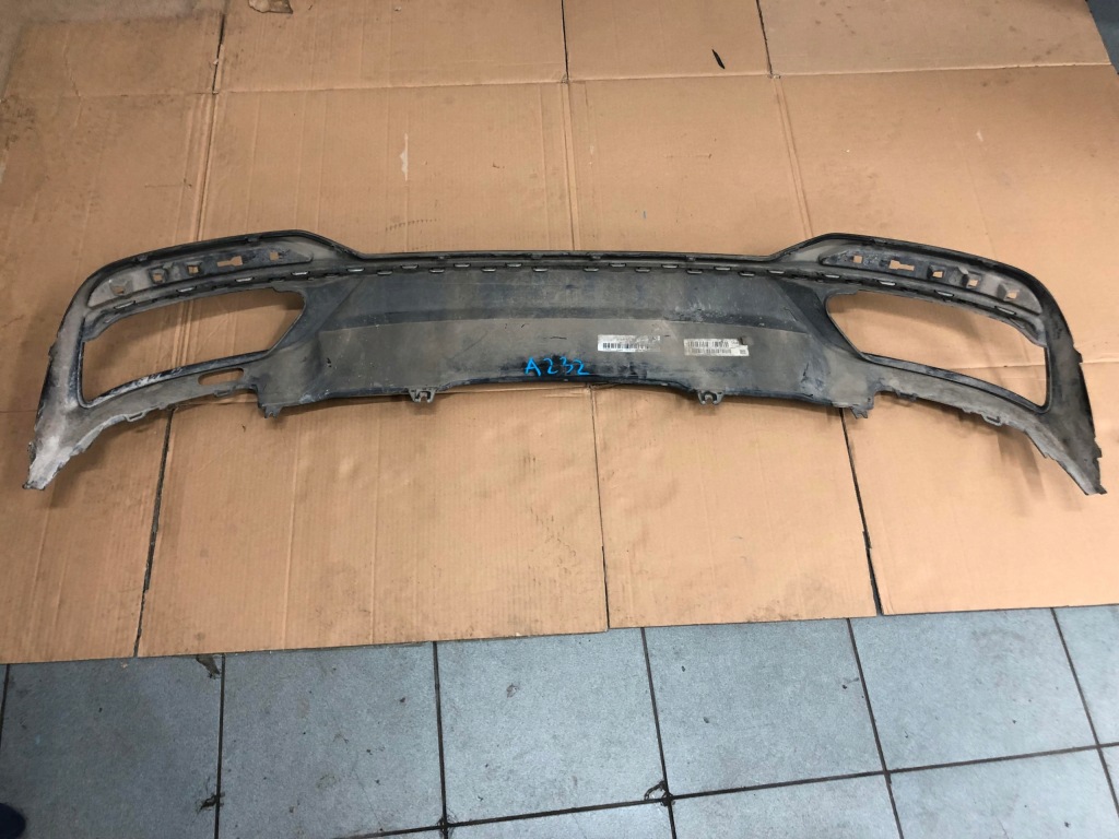 Mercedes w205 14- бампер задний спойлер накладка с Разборки