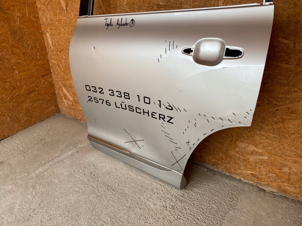 фото №6, Toyota highlander 2007-2014r дверь левая задние задняя