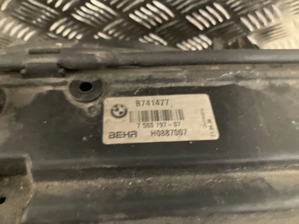 Ремень передний комплектный  радиатор вентилятор bmw 6 e64 3.0i с Разборки