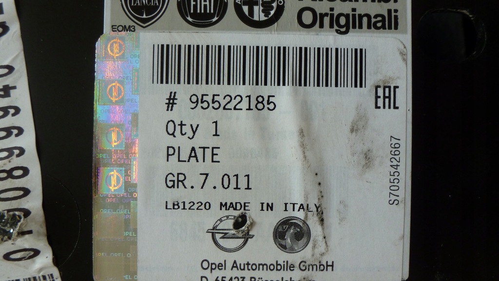 фото №6, Opel combo d кронштейн передний правый 95522185