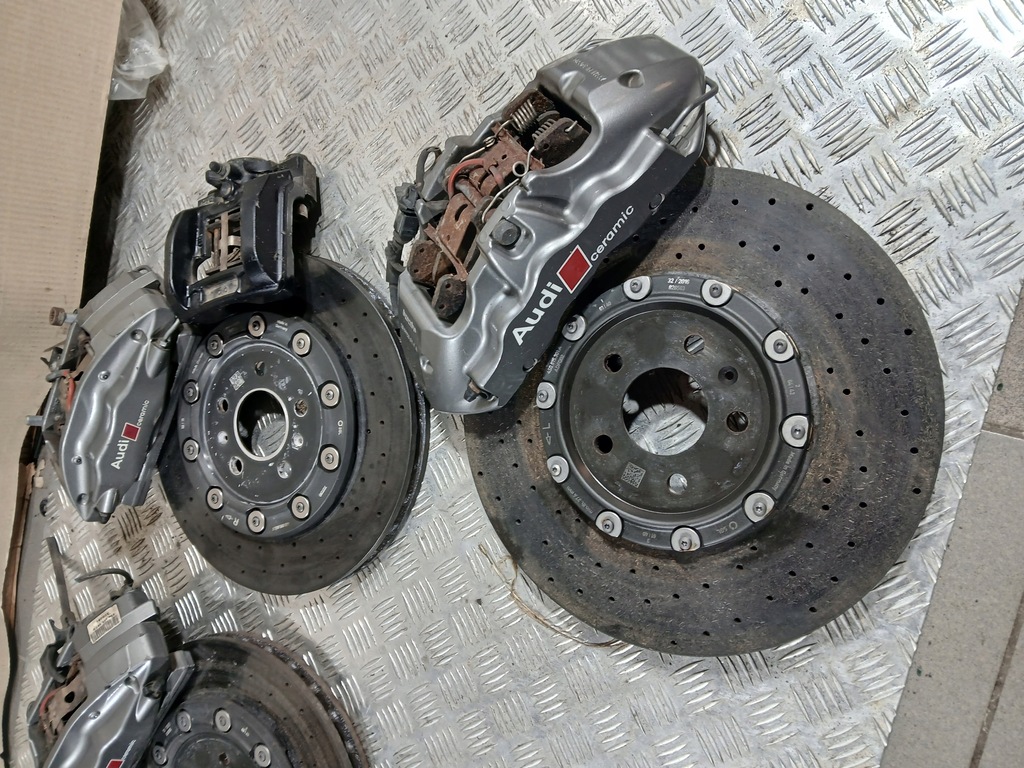 фото №9, Audi r8 4s ceramika тормозные диски керамические карбон 2016-2023