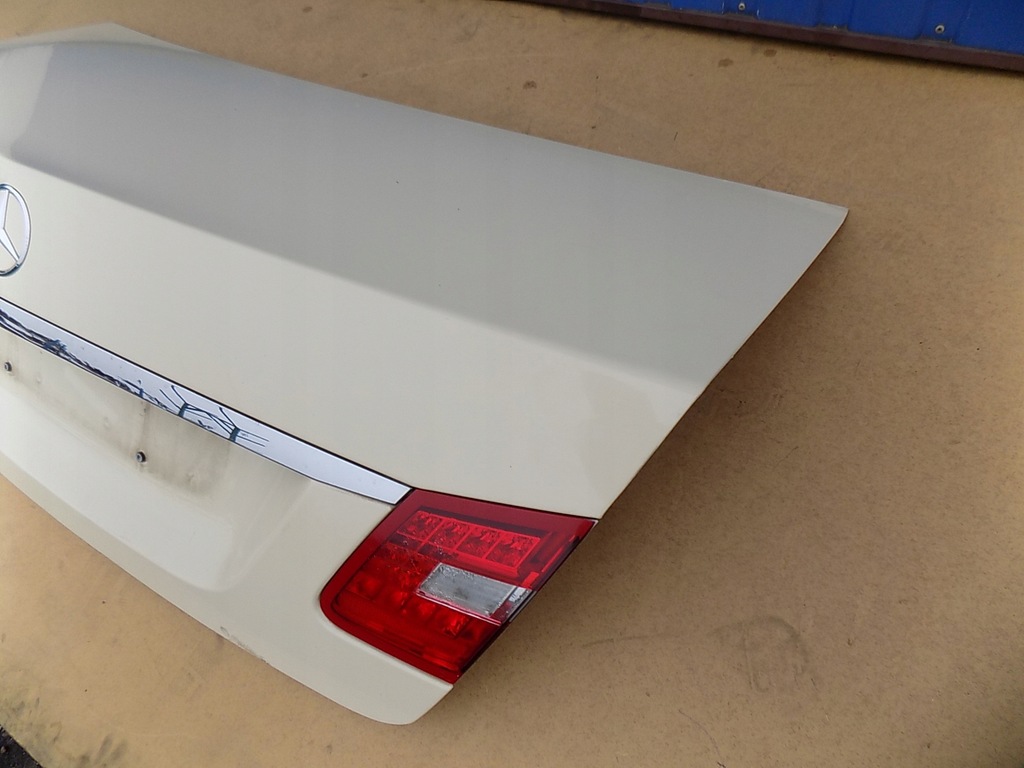 фото №4, Mercedes w212 кришка багажника задня задня комплектна