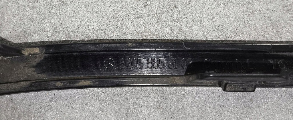 фото №7, Молдинг бампера задня mercedes c-klasa w205 a2058856103