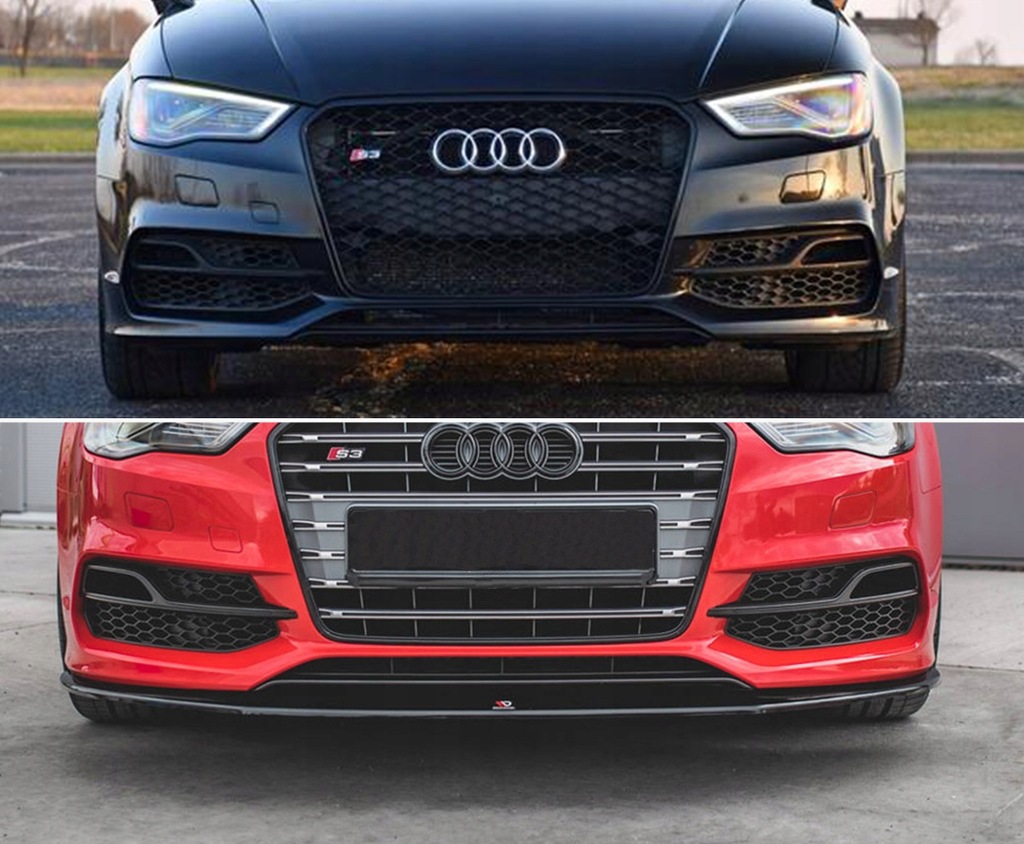 фото №9, Решётка решётка радиатора pod противотуманная фара audi a3 8v s3 13-17 p+l