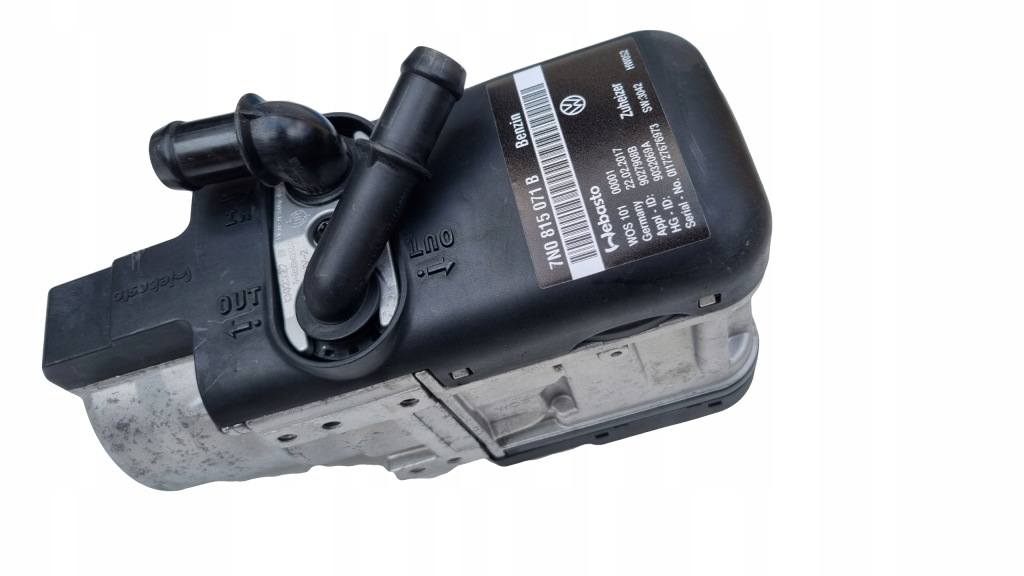 фото №1, Webasto thermo top vevo vw sharan 7n caddy iv 7n0815071b