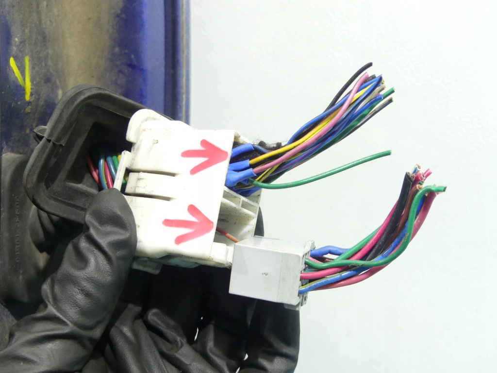 фото №13, Дверь перед левая kia cerato i hb 5d granatowy 1c