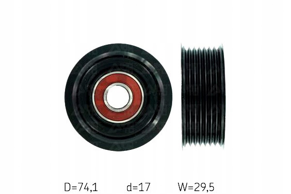 фото №2, Ролик напрямна ремінь honda accord vii accord vii