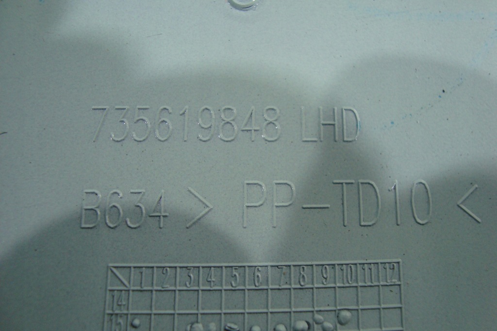 фото №10, Dekor молдинг консоли eur fiat 500 07-