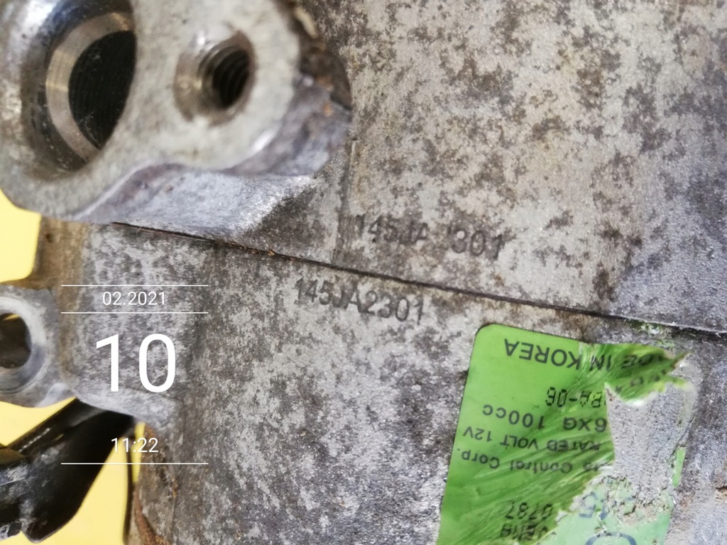 фото №5, Mazda 6 3 компрессор насос кондиционера 2.2 d