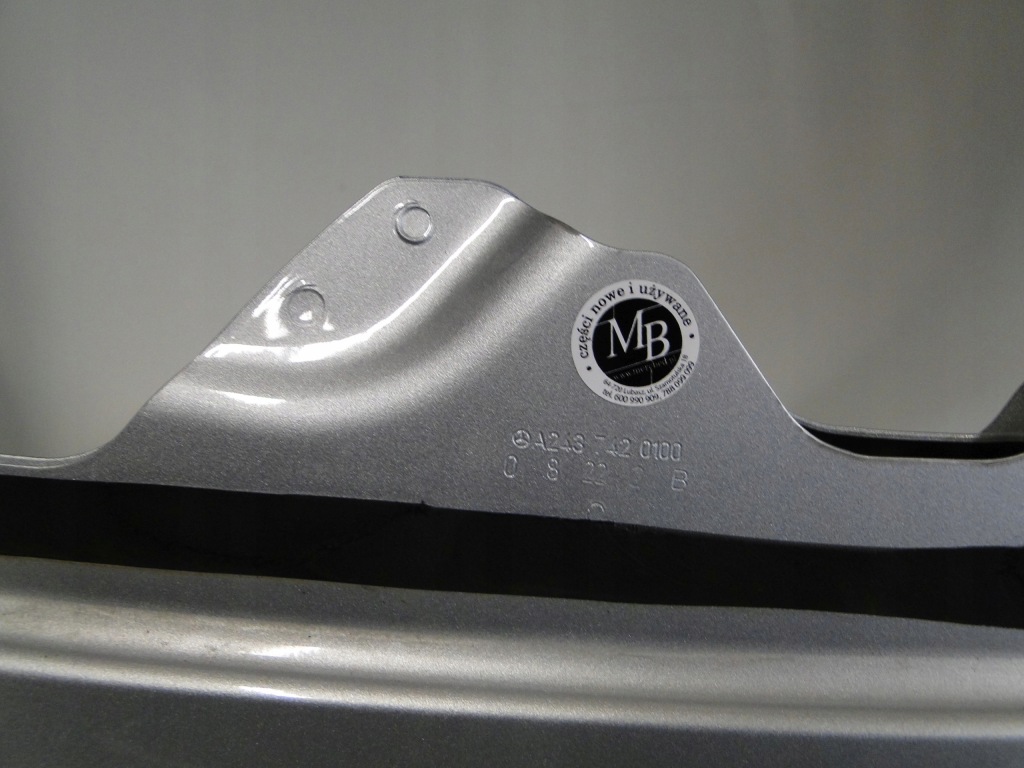 Mercedes eqa h243 243 кришка багажника задня багажника задній срібляста Доставка