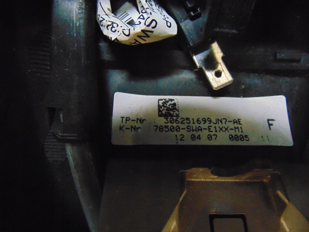 фото №15, Повітропровід honda crv iii шкіра мультифункція europa