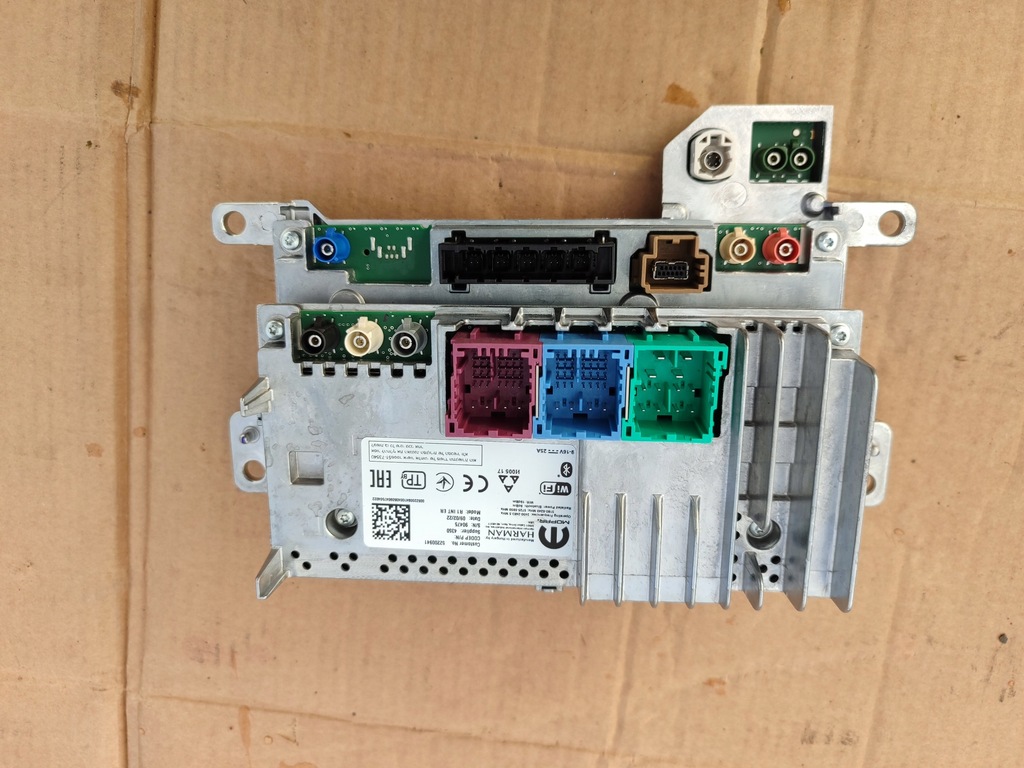 фото №1, Modułl блок управления радио навигации fiat 500e 500 52200941