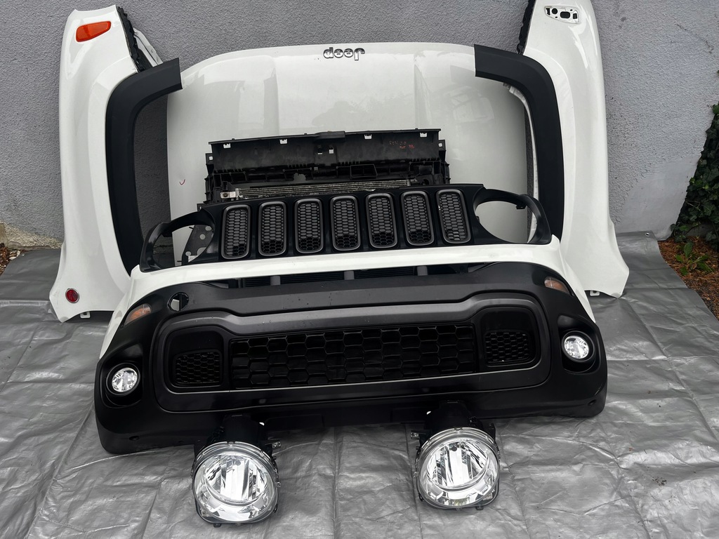 фото №8, Jeep renegade trailhawk бампер капот перед kompletny 2014-18r автоматическая коробка передач