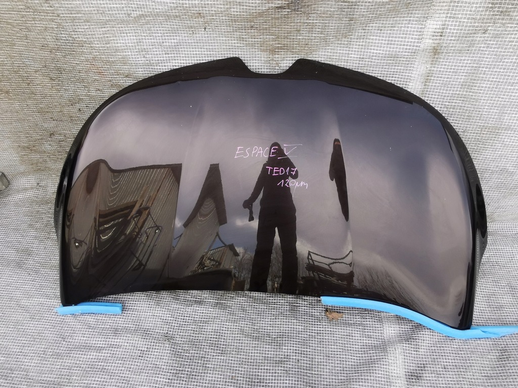 фото №1, Espace v 5 14-19 крышка двигателя капот idealna w цвет ted17 коричневая