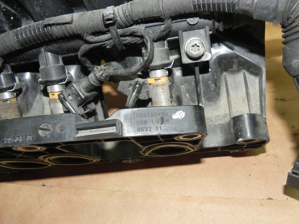 фото №7, Fiat panda iii 1.2 коллектор всасывающий форсунки комплект