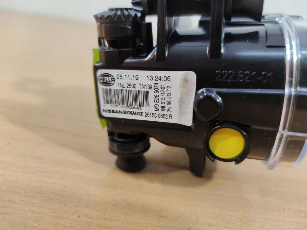 Левый противотуманная фара led drl nissan renault 2019-2021 год Оригинал