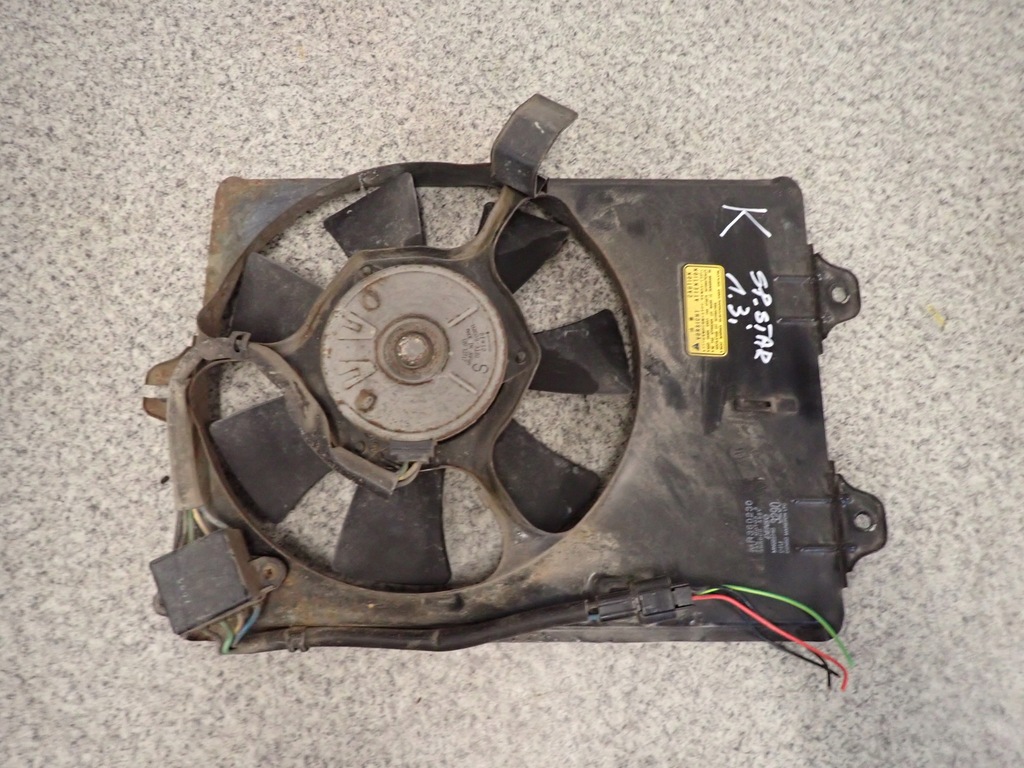 фото №1, Space star 1.3 benz 99- вентилятор радіатора кондиціонер