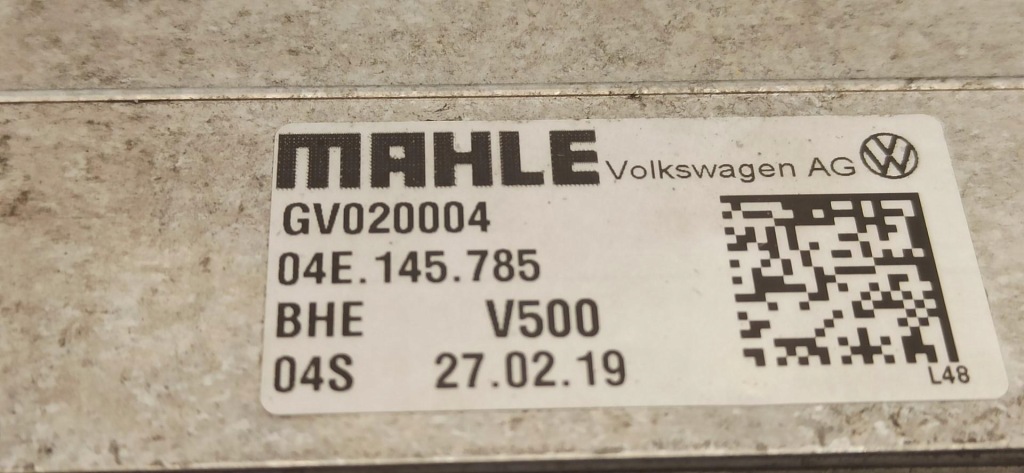 Audi skoda vw интеркулер 1.5tsi 04e145785 с Разборки