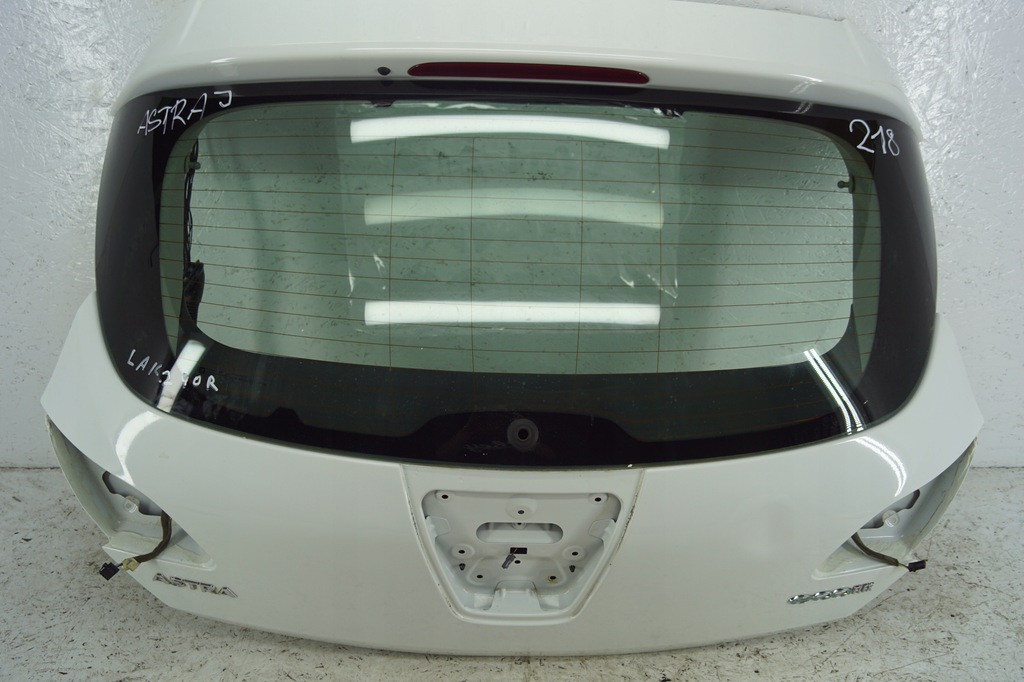 фото №1, Кришка багажника багажника opel astra j hb z40r