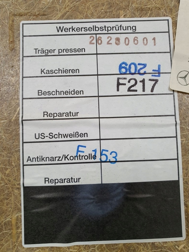 фото №9, Оббивка обшивка двері лівий задня mercedes w220