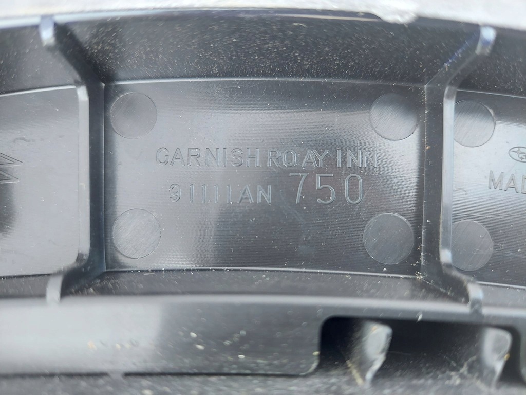 фото №5, Subaru outback 10- молдинг крыла левая задняя задняя