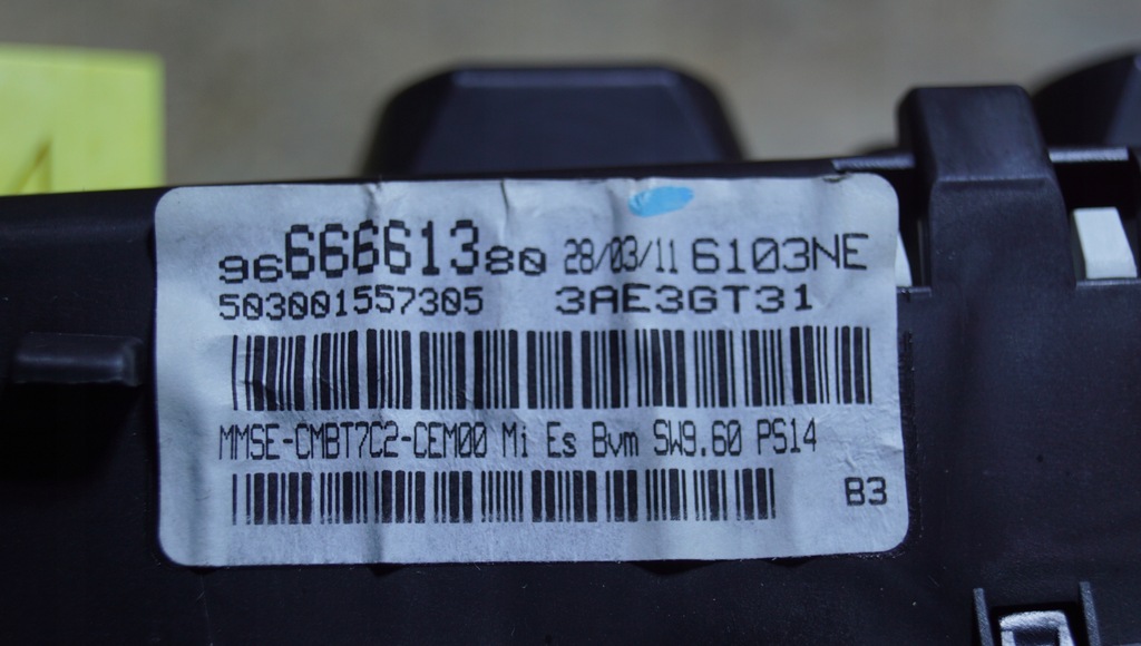 фото №13, Счетчик приборы peugeot rcz 1.6 thp 9666661380