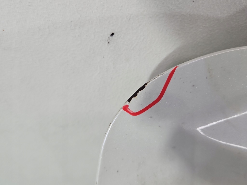 фото №3, Крышка багажника задняя борт нижняя renault koleos i 08-11 белый teqxa