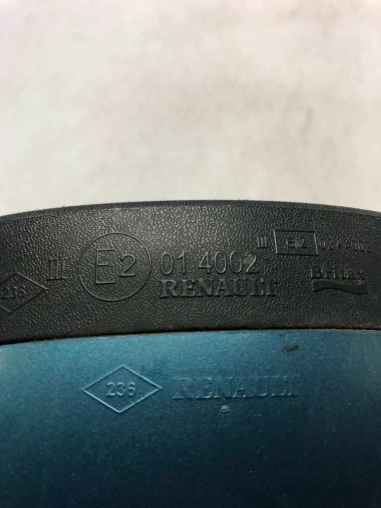 Зеркало зеркало электрический правое 014002 renault twingo 5pin в Украине