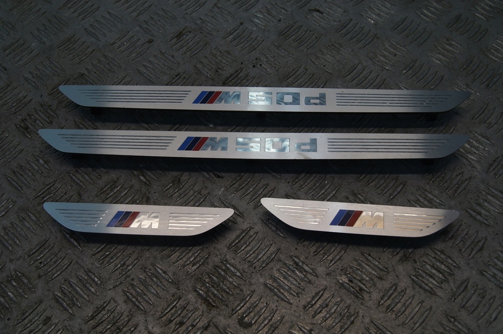фото №1, Bmw x6 f16 m50d накладки пороговые m