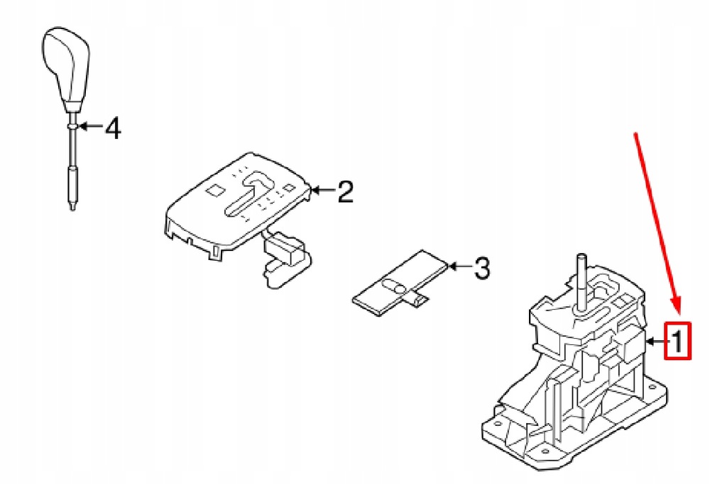 фото №10, Volvo c30 корпус рычаг переключения передач 30759916 nowa оригинальная