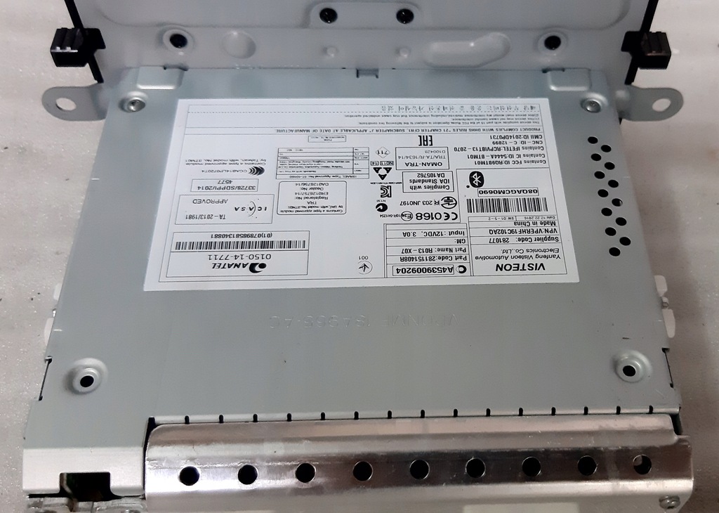 фото №7, Smart 453 w453 forfour радио