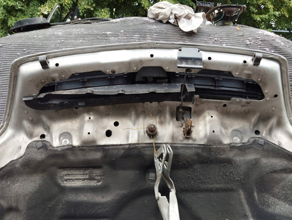 Купить Капот крышка двигателя перед передняя opel vectra c 02- lak. z157