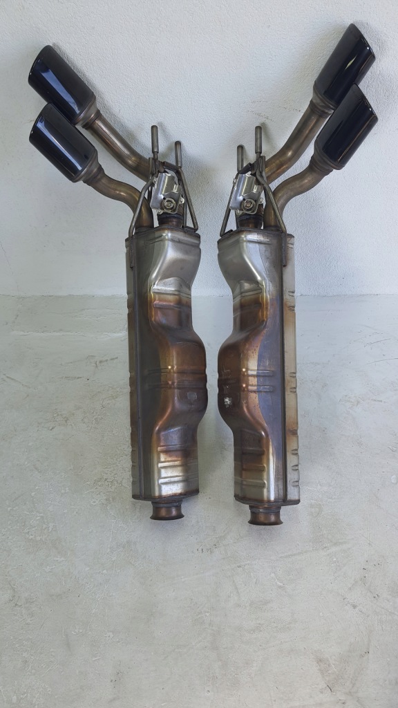 фото №12, Глушитель конечный выхлоп правый левый mercedes g w465 g63amg brabus a4654908800