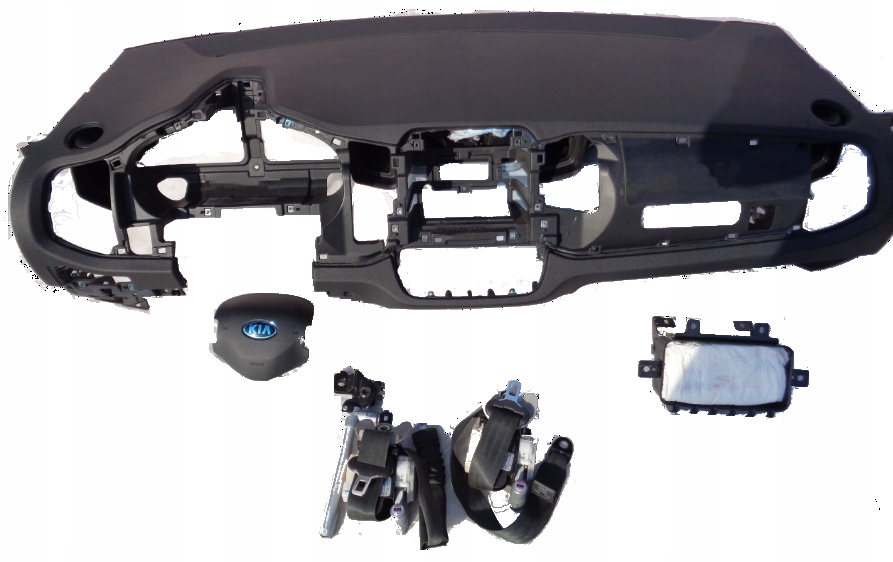 фото №1, Kia sportage iii 3 приборная панель подушка безопасности ремни комплект