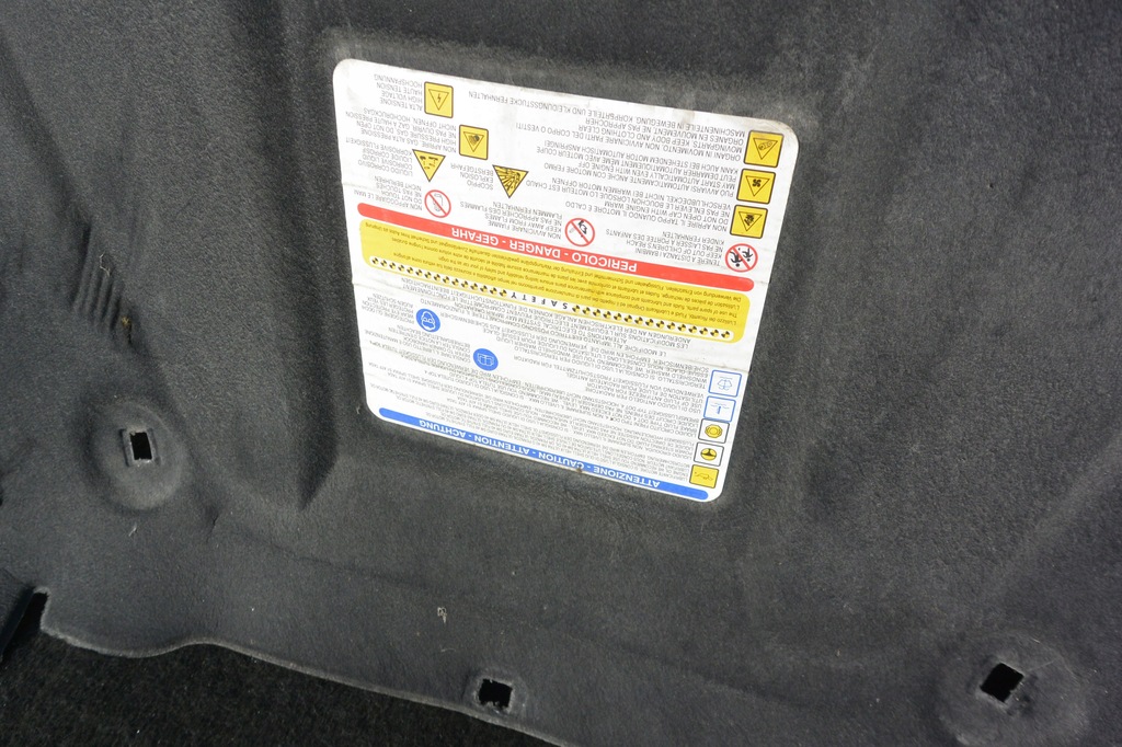 фото №4, Шумоізоляція капот кліпси maserati ghibli iii