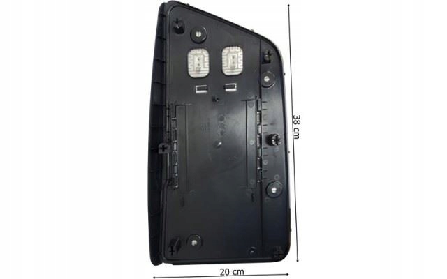 фото №1, Вкладыш зеркала volvo fh4 poodgrzewany левая